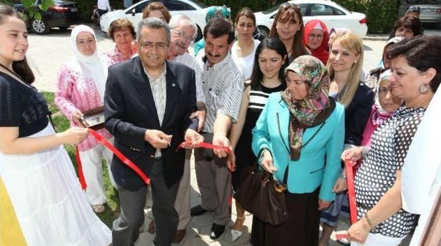 Omek Kursiyerleri Eserlerini Sergiledi