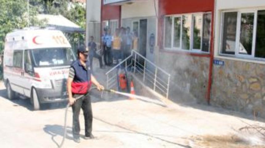 G&uuml;lnar'da Polislere Yangın Ve Ilk Yardım Eğitimi Verildi