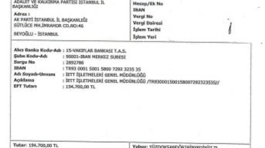 B&uuml;y&uuml;kşehir'den 'bedava Otob&uuml;s' Haberlerine Dekontlu Yanıt