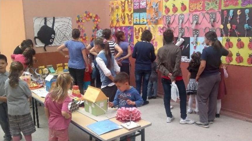 T&uuml;rkali İlk&ouml;ğretim Okulunda Teknoloji Tasarım Ve Anasınıfı Sergisi
