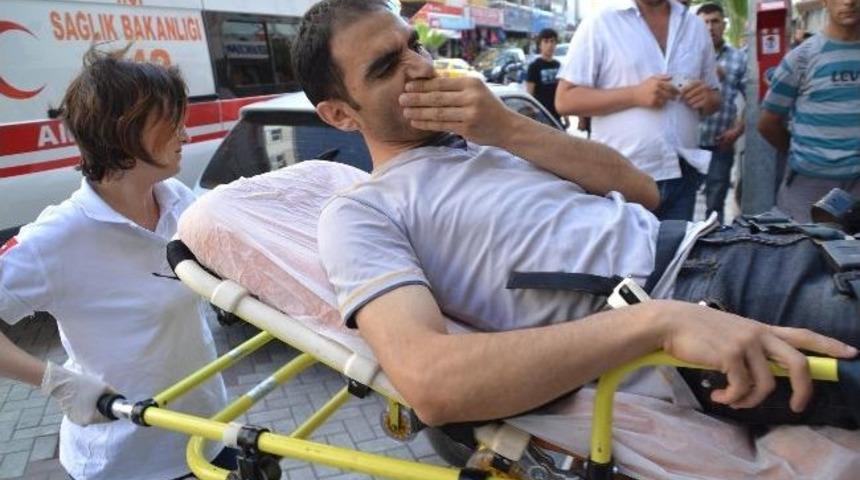 Bankanın İ&ccedil;erisinde Bı&ccedil;aklandılar