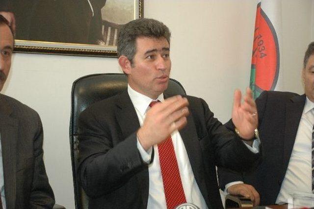 Tbb Başkanı Feyzioğlu&rsquo;ndan Eskişehir Baro Başkanı &Ouml;ztekin&rsquo;e Ziyaret 1