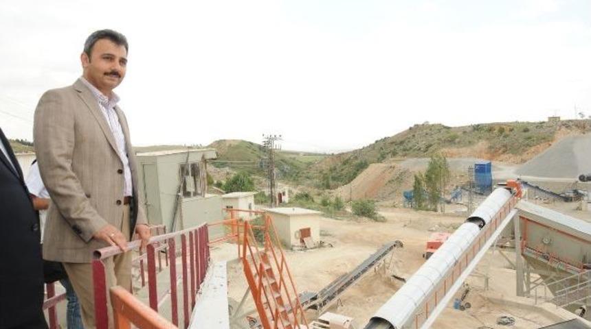 Başkan K&uuml;lc&uuml;&rsquo;den Taş Ocağı&rsquo;nda İnceleme