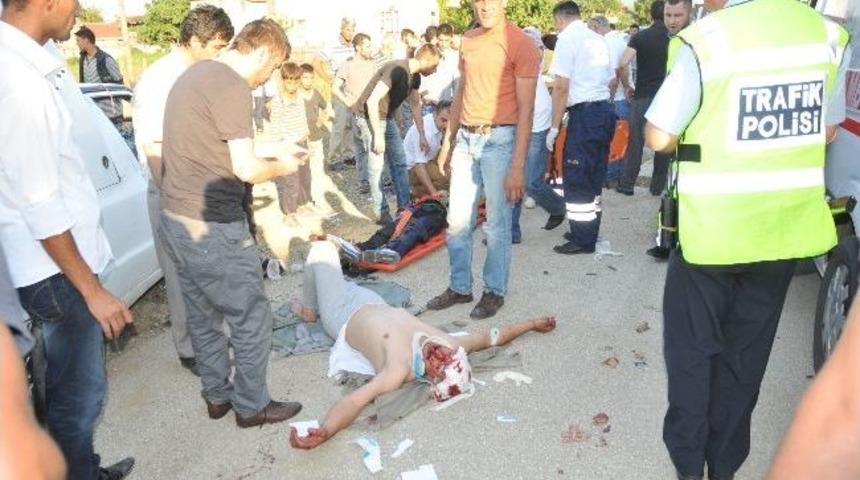 D&uuml;zce&rsquo;de Trafik Kazası: 3 Yaralı