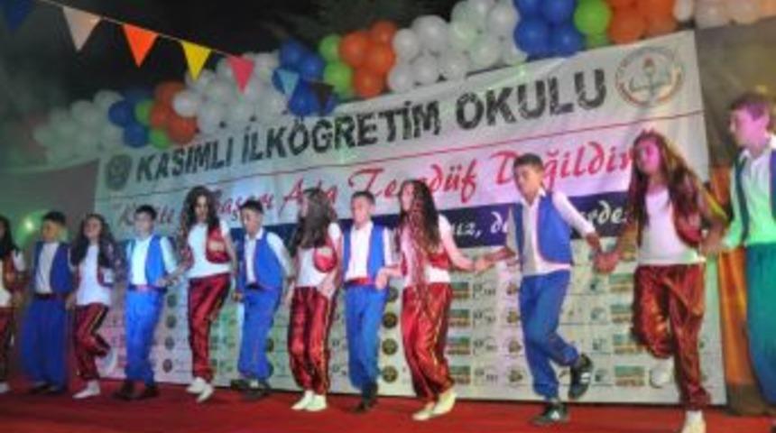 Kasımlı okulunda Mezuniyet Ş&ouml;leni