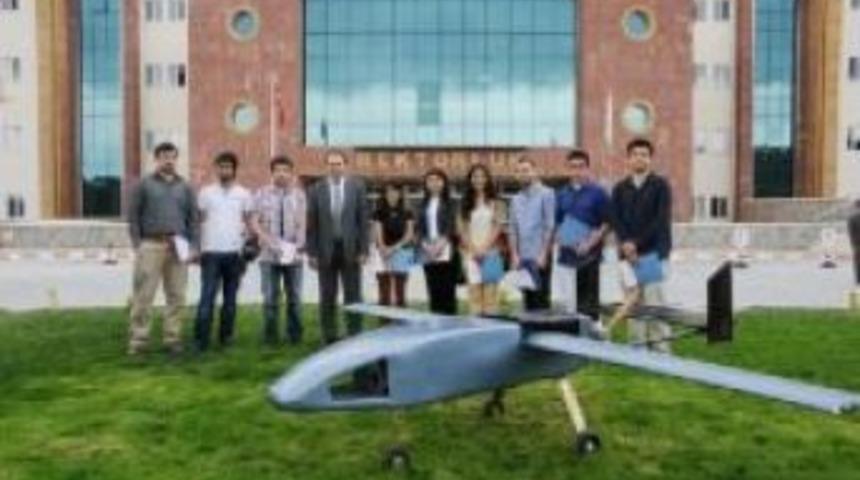 &Uuml;niversite &Ouml;ğrencilerinden İnsansız Hava Aracı