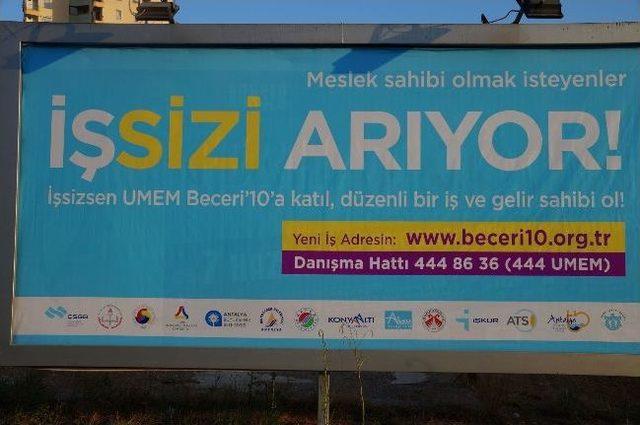 Atso’dan ”iş Sizi Arıyor” Çalışması