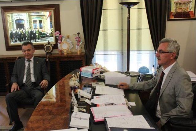 Ktso Başkanı Çetintaş’tan Başkan Çağlayan’a Ziyaret 1