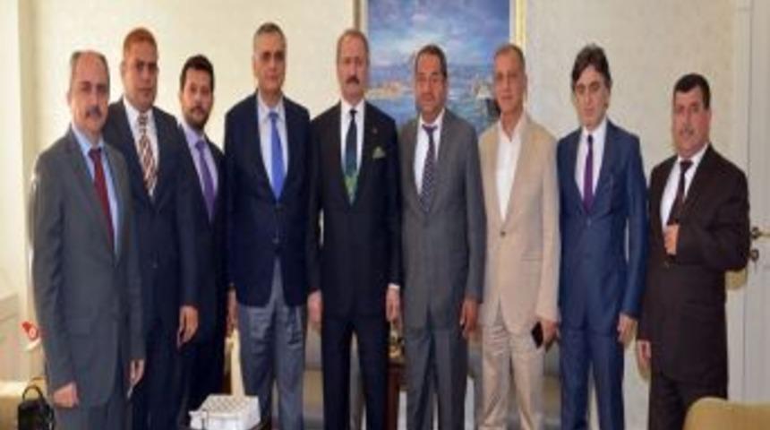 ATSO Heyeti, Bakan Ergin Ve &Ccedil;ağlayan&rsquo;ı Ziyaret Etti