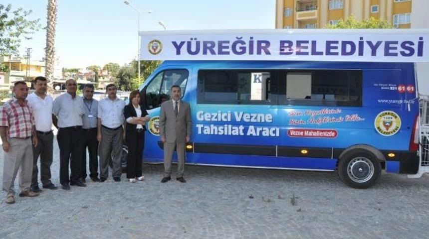 Belediyeden Mobil Vergi Tahsilat Aracı