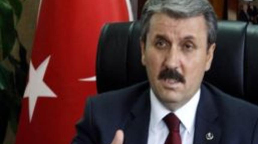 Bbp Genel Başkanı Mustafa Destici&rsquo;den 'gezi Parkı' A&ccedil;ıklaması