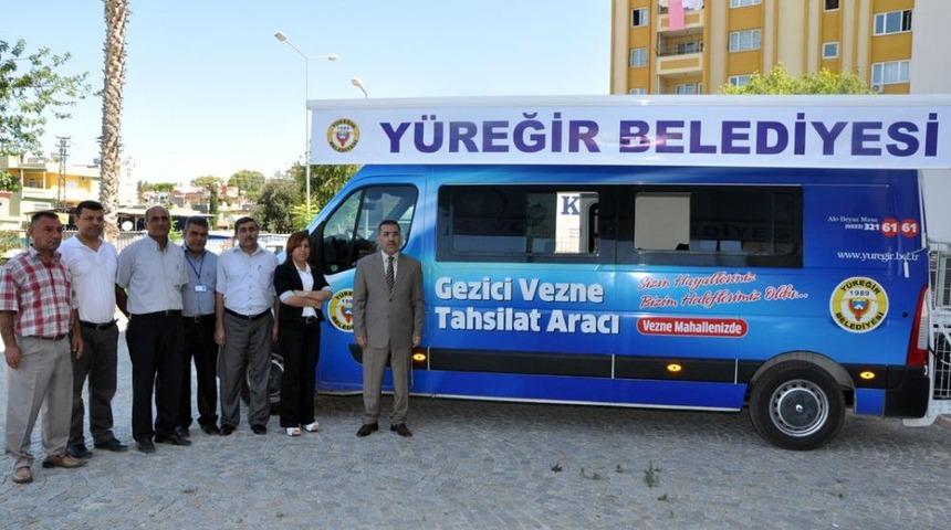 Y&uuml;reğir Belediyesi, Vergileri Mobil Tahsilat Aracı Ile Toplayacak
