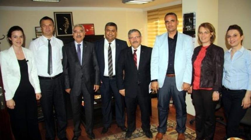 Bbp Genel Sekteri Ve Genel Başkan Yardımcısı Asmmmo&rsquo;yu Ziyaret Etti