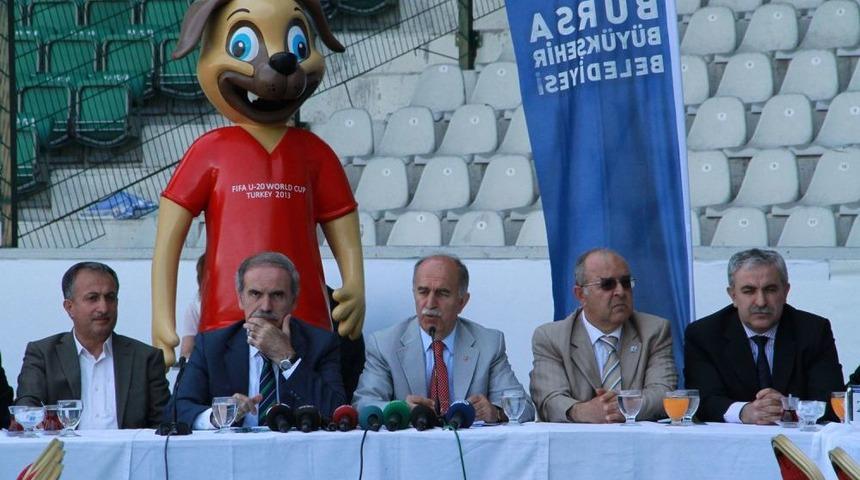 Bursa&rsquo;yı FIFA U20 D&uuml;nya Kupası Heyecanı Sardı