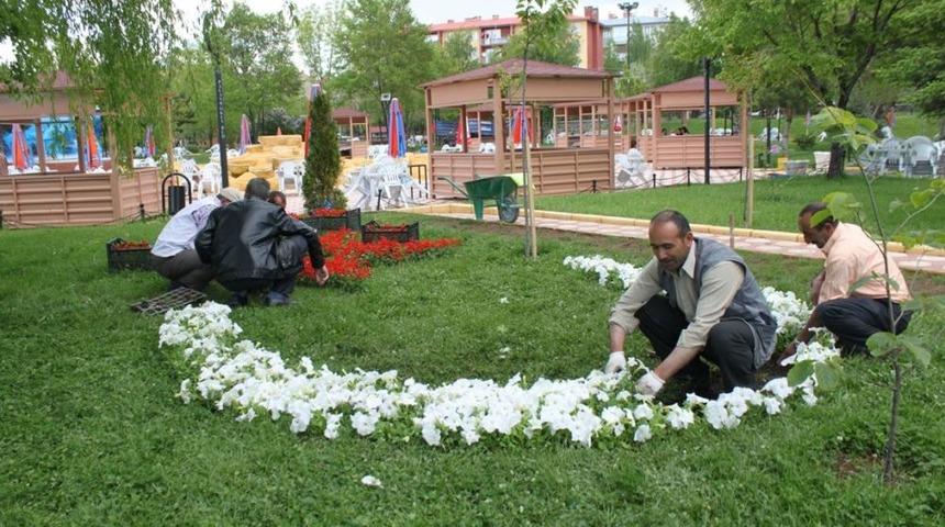 Paland&ouml;ken, 60 Bin &Ccedil;i&ccedil;ekle Renklendi