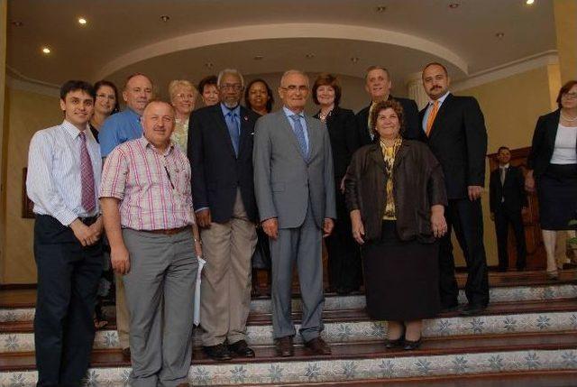 Başkan Yılmaz, Abd’li Konuklarını Ağırladı