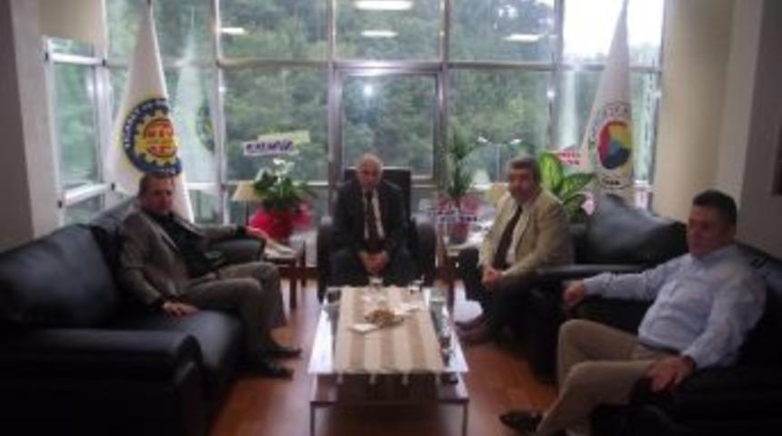 Ereğli Kaymakamı &Ccedil;ay&rsquo;dan Tso Y&ouml;netimine Ziyaret