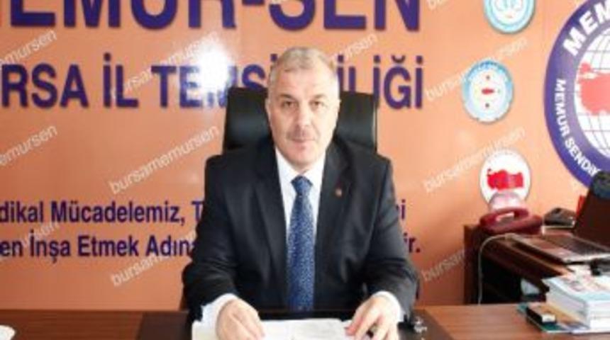Memur-sen İl Temsilcisi Şeker: