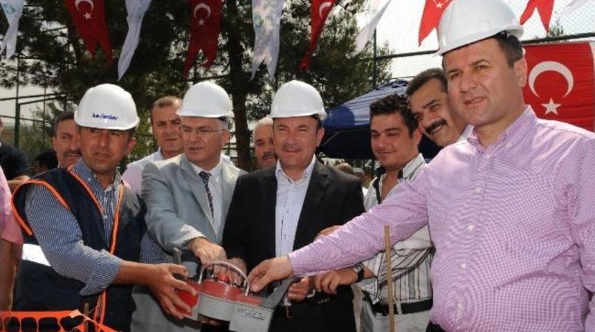 K&ouml;rfez Mahalle Konağının Temeli Atıldı