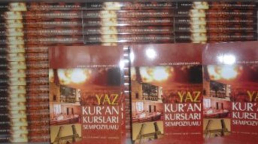Yaz Kur&rsquo;an Kursları Sempozyum Kitabı &Ccedil;ıktı