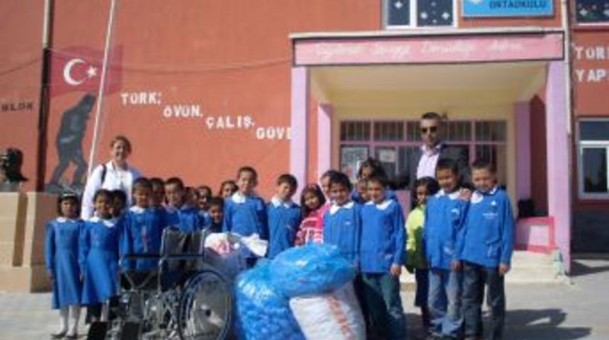 K&ouml;y Okulundan Anlamlı Kampanya