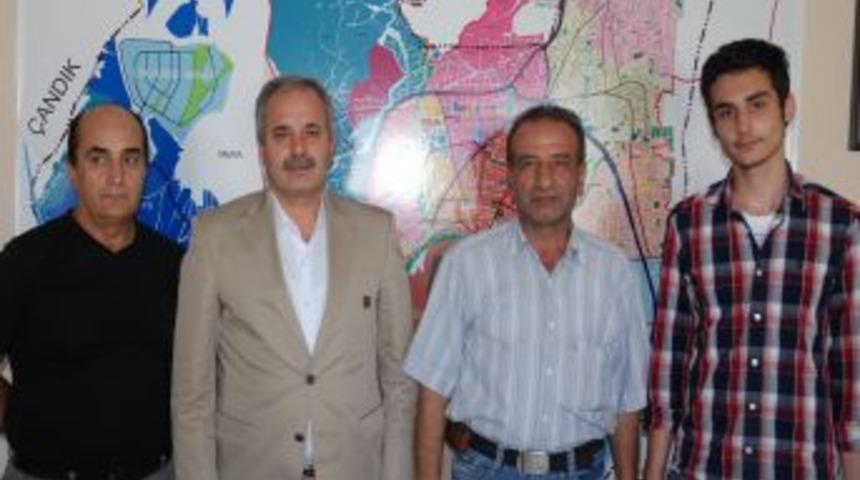 &Uuml;lk&uuml;c&uuml; İş&ccedil;iler Derneği&rsquo;nden Başkan &Ouml;zgan&rsquo;a Ziyaret