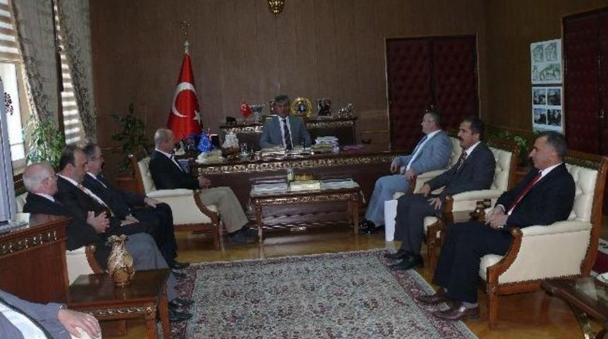 Boz&uuml;y&uuml;k Tso'dan Vali Akpınar'a Hayırlı Olsun Ziyareti