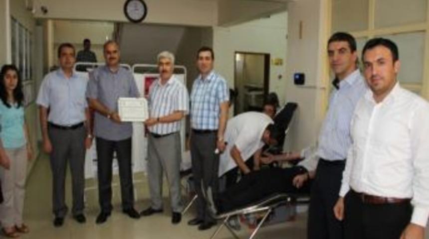 Malatya Halk Sağlığı M&uuml;d&uuml;rl&uuml;ğ&uuml;&rsquo;nden Kan Bağışı Kampanyasına Destek