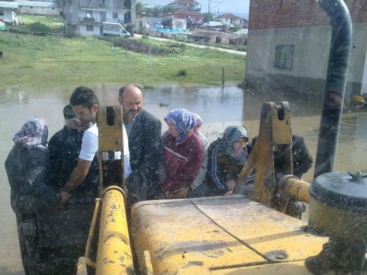 Tokat&rsquo;ın Berketli Beldesinde Sel
