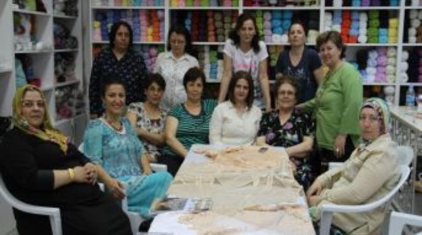 İlkadım Belediyesi'nden Bayanlara 'dantel Tasarımı' Semineri