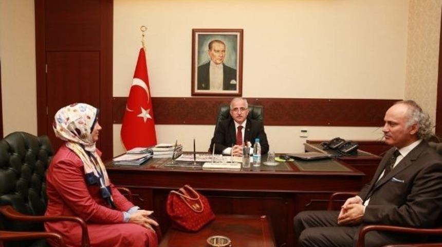 Başarılı Kadın &Ccedil;ift&ccedil;iden Vali Tuna&rsquo;ya Ziyaret
