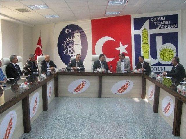 Tanrıkulu’ndan Ticaret Borsası’na Ziyaret 1