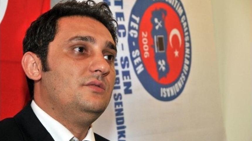 Te&ccedil;-sen Genel Başkanı &Uuml;mit Demirel G&uuml;m&uuml;şhane&rsquo;de