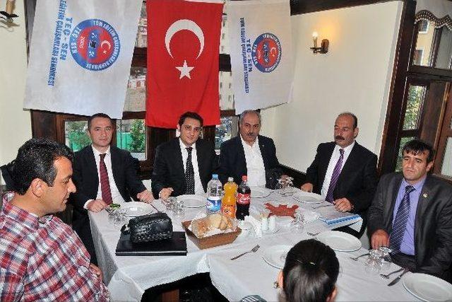 Teç-sen Genel Başkanı Ümit Demirel Gümüşhane’de 1