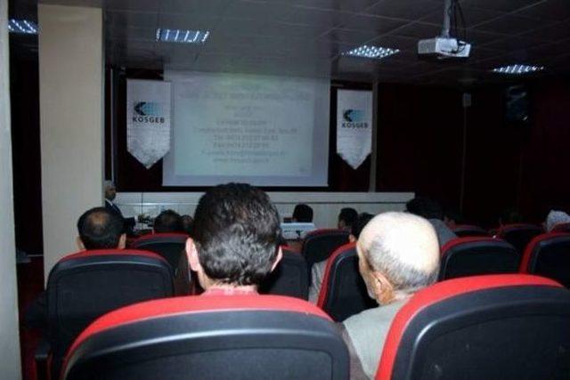 Selim&rsquo;de Kosgeb Bilgilendirme Toplantısı Yapıldı 1