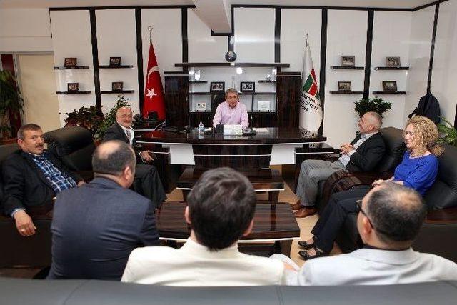 Kar-der&rsquo;den Başkan Yaşar&rsquo;a Teşekk&uuml;r Ziyareti 2