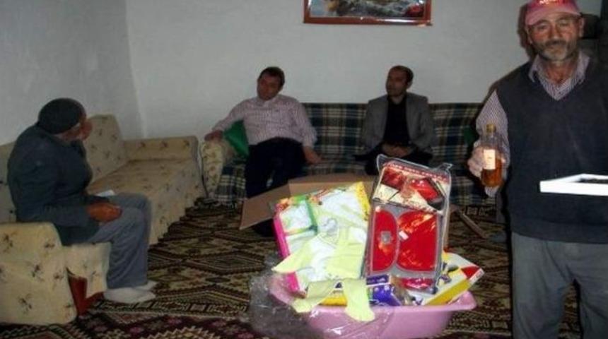 Selim Kaymakamından Yeni Bebek Sahibi Aileye Ziyaret