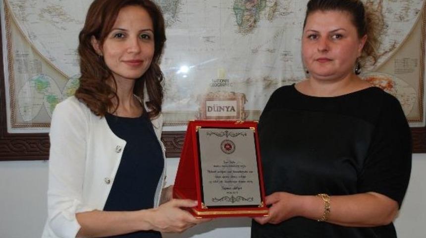 Sapanca Adliyesinde Plaket T&ouml;reni