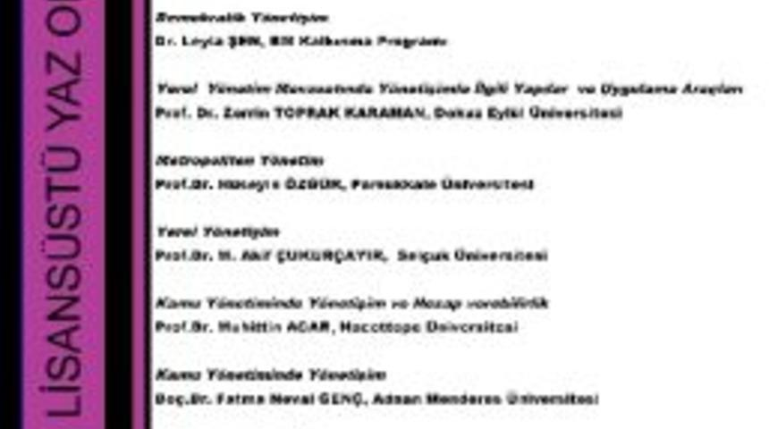 Ad&uuml;&rsquo;n&uuml;n Yaz Okulu&rsquo;nu T&uuml;bitak Destekleyecek