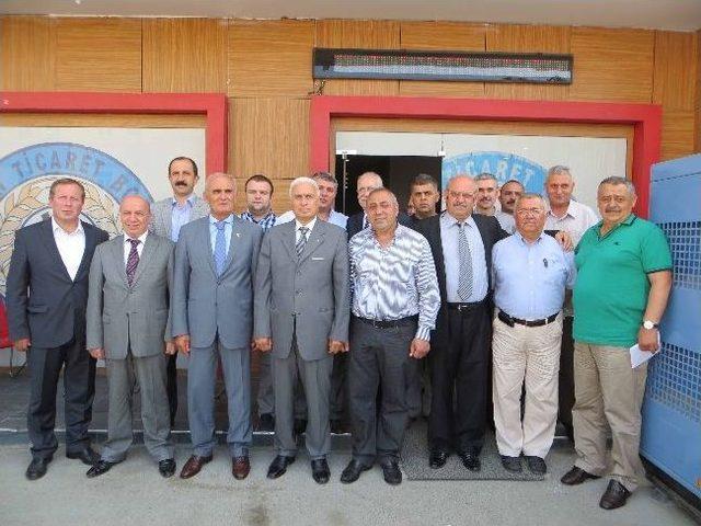 Başkan Yılmaz&rsquo;a Ziyaretler 1