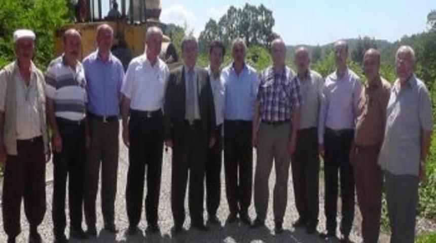 &Ccedil;aycuma&rsquo;da Asfalt &Ccedil;alışmaları