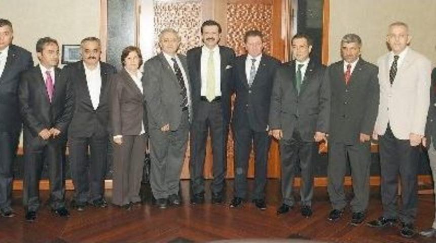 Nto Ve Ntb Heyeti Hisarcıklıoğlu&rsquo;nu Ziyaret Etti