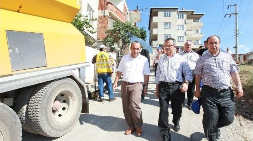 Gebze&rsquo;de Asfalt Seferberliği Başlatıldı