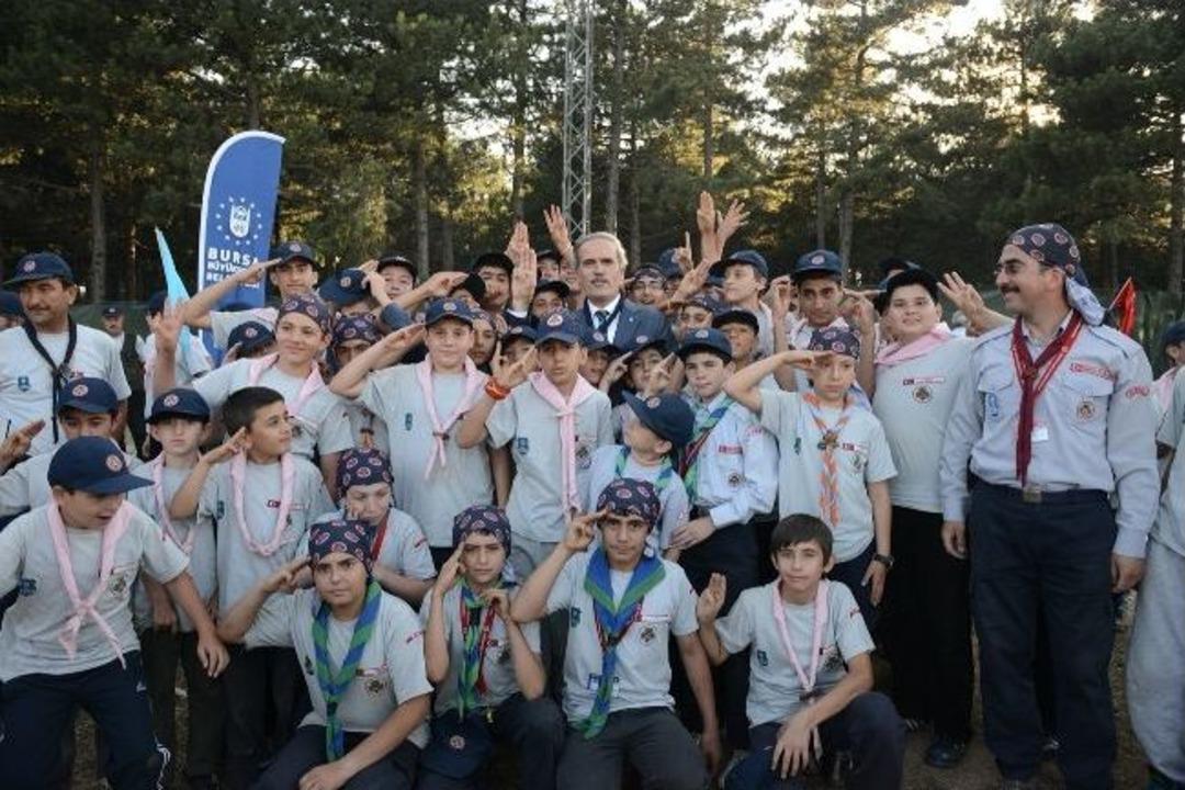 Yiğitali'de İkinci D&ouml;nem Kamp Ateşi Yakıldı