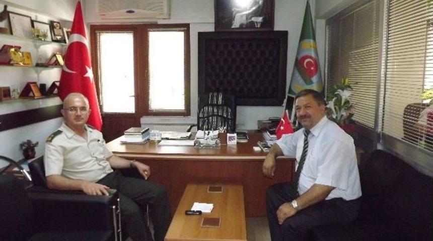 B&ouml;lge Komutanından Baştuğ&rsquo;a Ziyaret