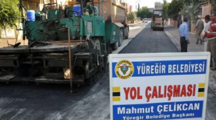 Y&uuml;reğir'de Yol &Ccedil;alışmalarına 4 Yılda 70 Milyon Lira Harcandı