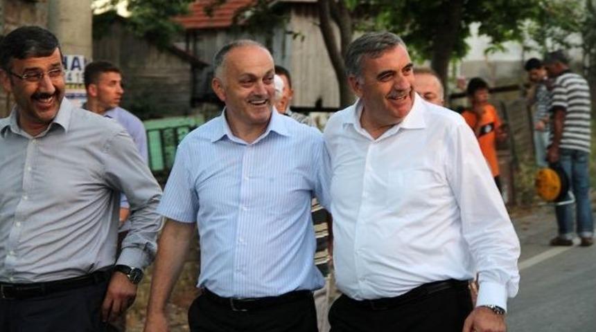 Başkan To&ccedil;oğlu Kocaali Kirazlı K&ouml;y&uuml;'n&uuml; Ziyaret Etti