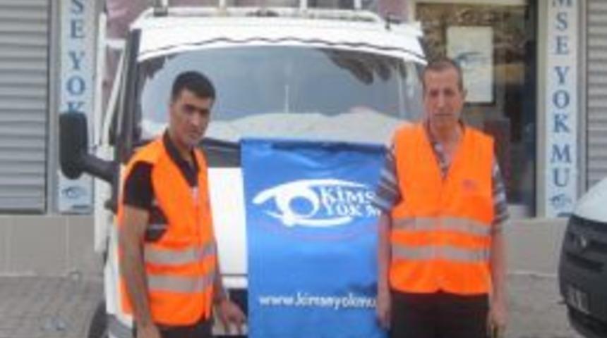 Kimse Yok Mu Derneği Ihtiya&ccedil; Sahibi Ailelere El Uzattı