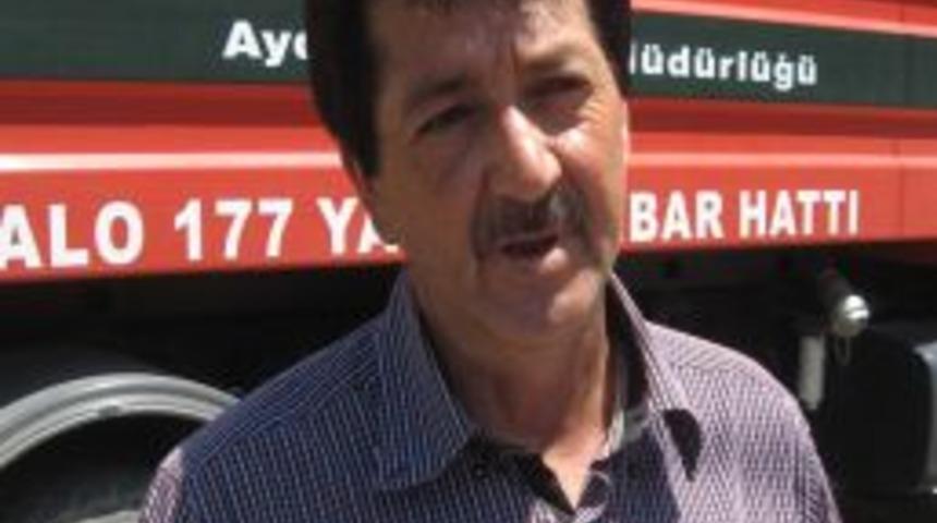 Aydın'daki Yangında 300 Hektarlık Alan Yandı