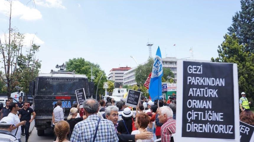ABD B&uuml;y&uuml;kel&ccedil;iliğine Sarı &Ccedil;elenkli Protesto